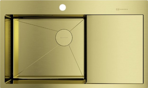 Мойка Omoikiri AKISAME 86 SIDE LG-L светлое золото крыло справа Мойка Omoikiri AKISAME 86 SIDE LG-L светлое золото крыло справа