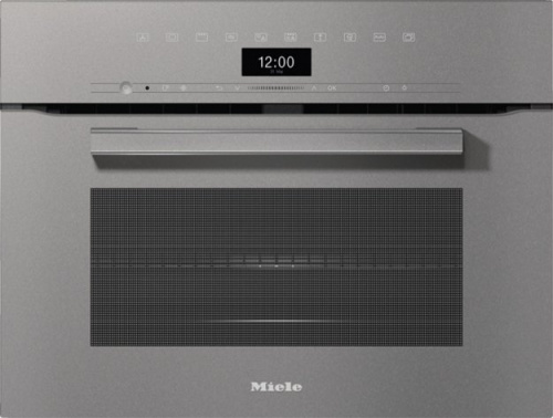 Компактный духовой шкаф с СВЧ Miele H7440BM GRGR Компактный духовой шкаф с СВЧ Miele H7440BM GRGR
